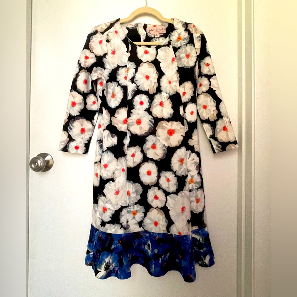 Philosophy Flower Print Dress